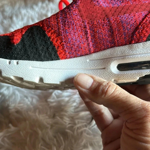 Nike Womens Air Max 1 Ultra Flyknit Running Trainers 859517 600 Sneakers Shoes - Picture 14 of 14